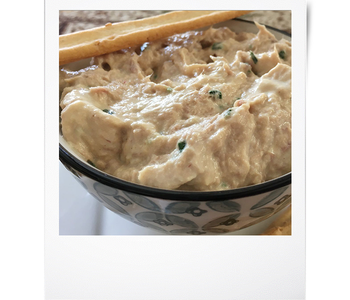 Rillettes de thon au wasabi