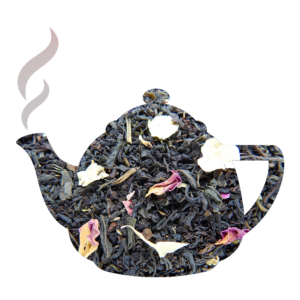 Thé noir Lotus royal avec pétales de rose